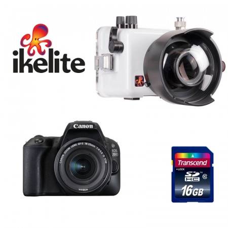 Photo diving pack IKELITE +CANON EOS 200D+18-55mm STM