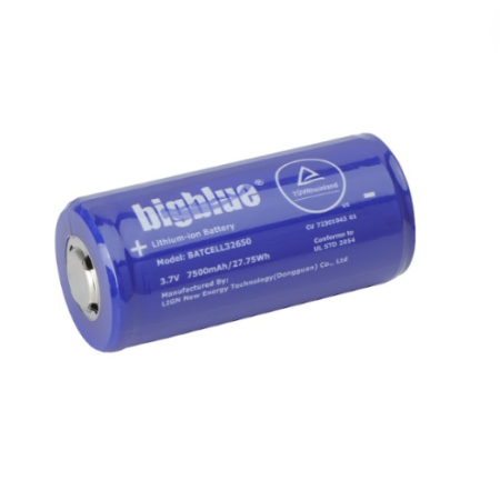 Bigblue Rechargeable  Litium-ion battery 32650