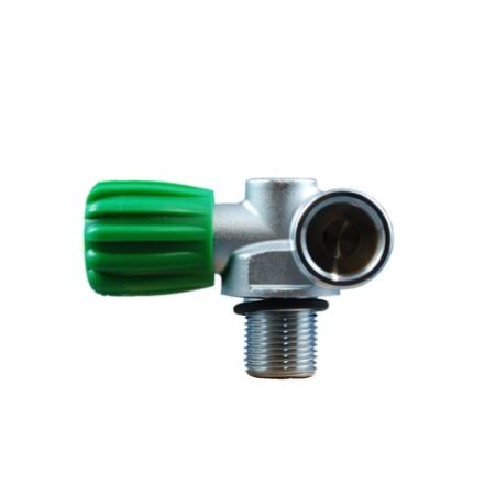 Nautec Nitrox valve M26x2 230 bar left handle
