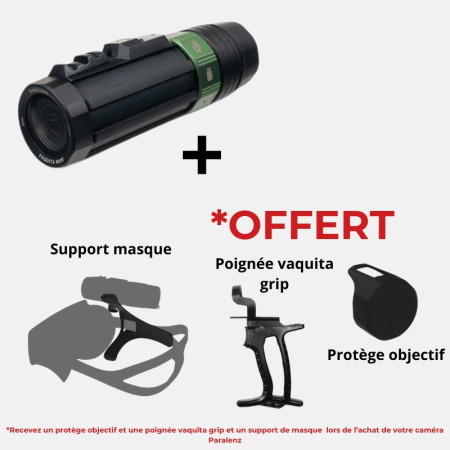 Pack caméra Paralenz avec accessoires