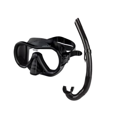Set snorkeling giglio bleu avec soupape Seac