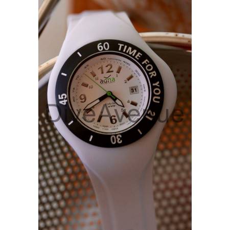 Montre ADNA M White Time for you étanche à 100m