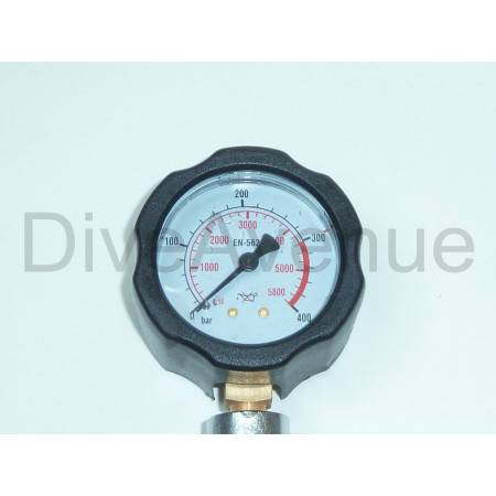 Manomètre de surface DIN 0-400bar Nitrox
