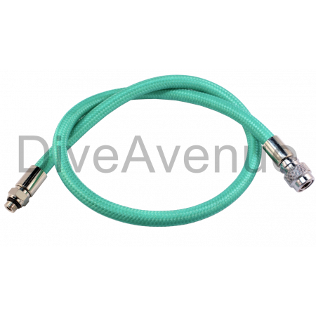 Flexible inflateur 75cm nylon tressé couleur au choix