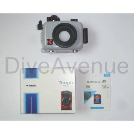 Pack caisson Ikelite + appareil photo Olympus TG-7