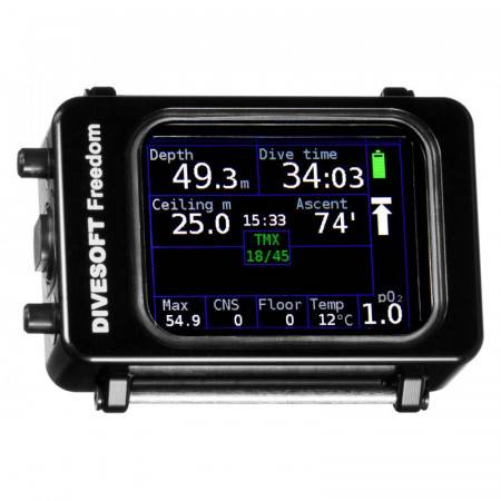 Software upgrade for DIVESOFT Freedom dive computer