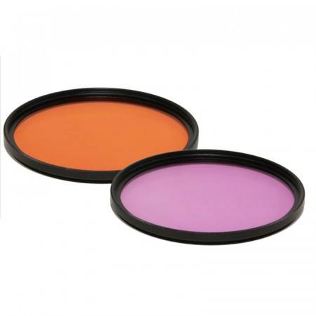 Orange or magenta filter to screw in M46 male