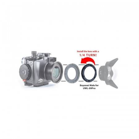 Baïonnette mâle pour UWL-09PRO FANTASEA