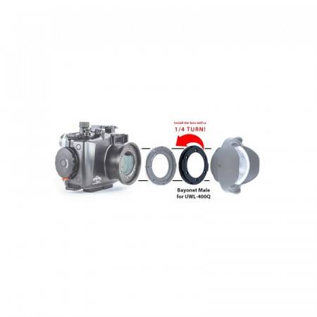 Baïonnette mâle pour UWL-400Q FANTASEA