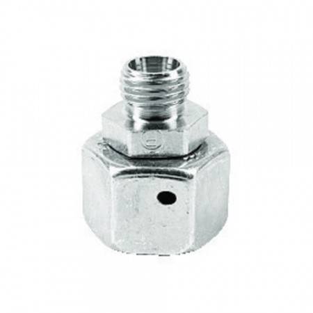 DIN swivel tube reducer, 8 mm female, 6 mm male (800 bar)