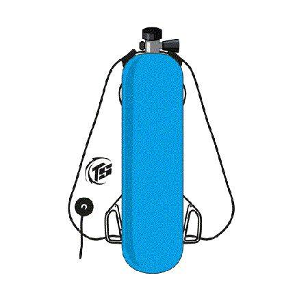 TODDY STYLE TS C Cordura sidemount harness