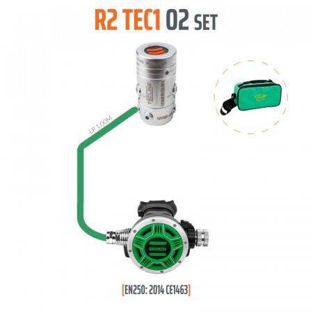 Regulator R2 TEC1 Oxygen M26x2 - TECLINE