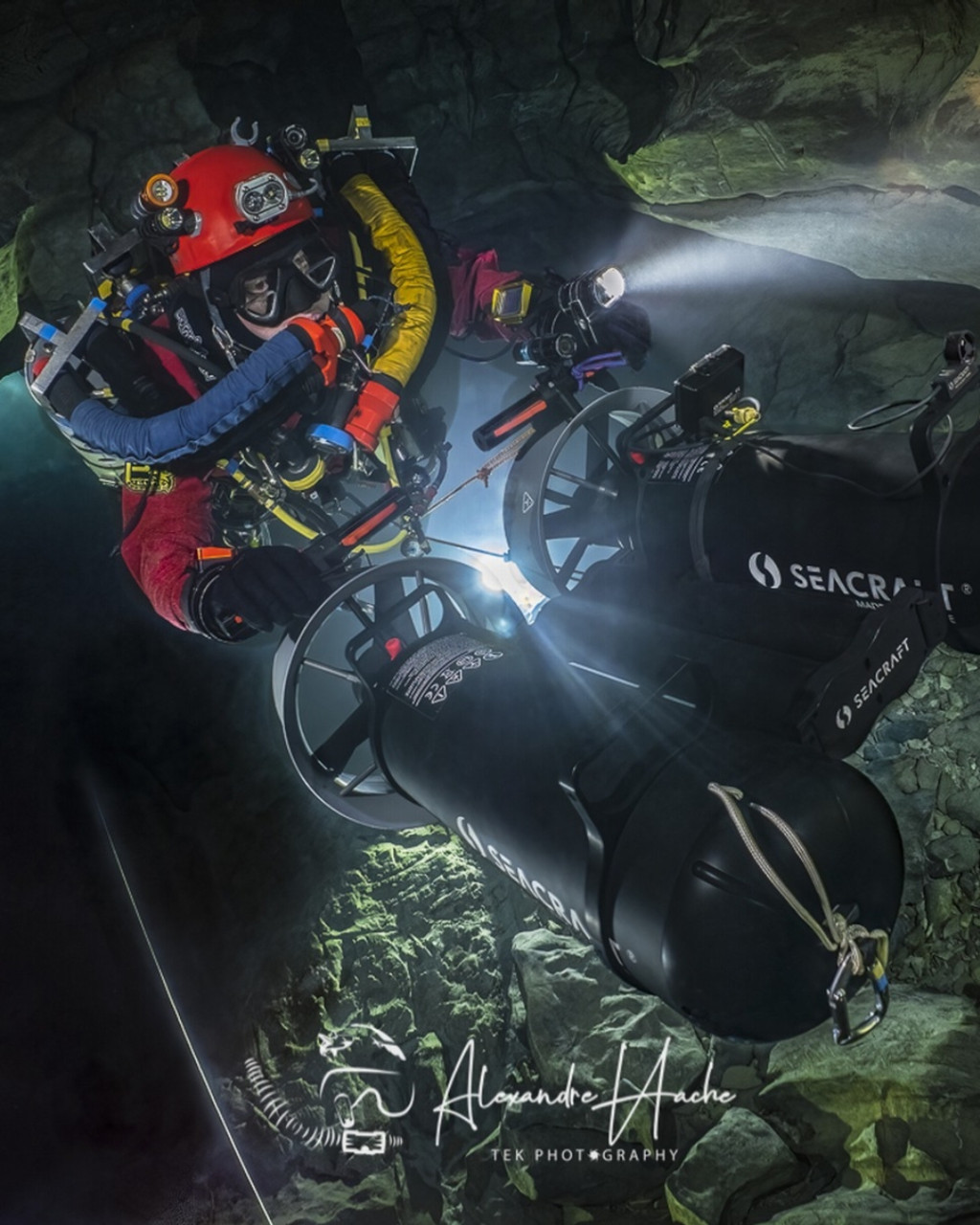 Xavier Meniscus, the record man who pushes the limits of scuba diving