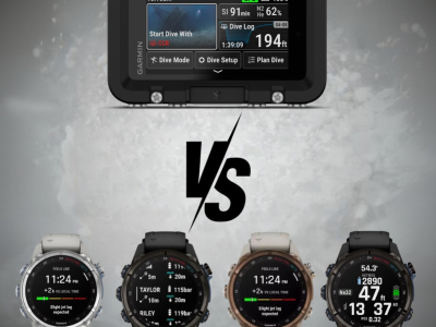 Comparison new Garmin dive computer vs garmin descent !